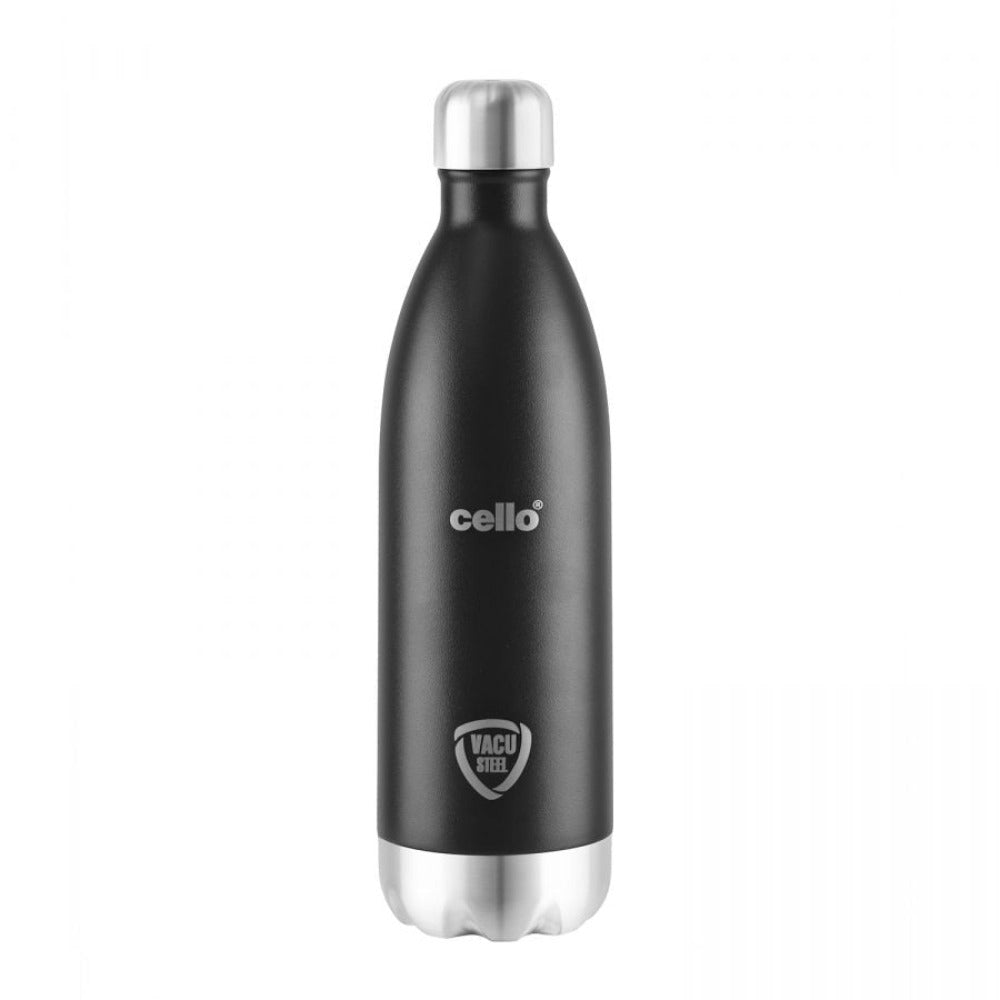 Cello Duro Swift Tuff Steel Water Bottle with Durable DTP Coating | 1 Pc