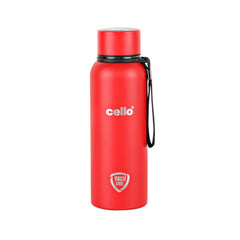 Cello Duro Kent Tuff Steel Water Bottle with Durable DTP Coating | 1 Pc