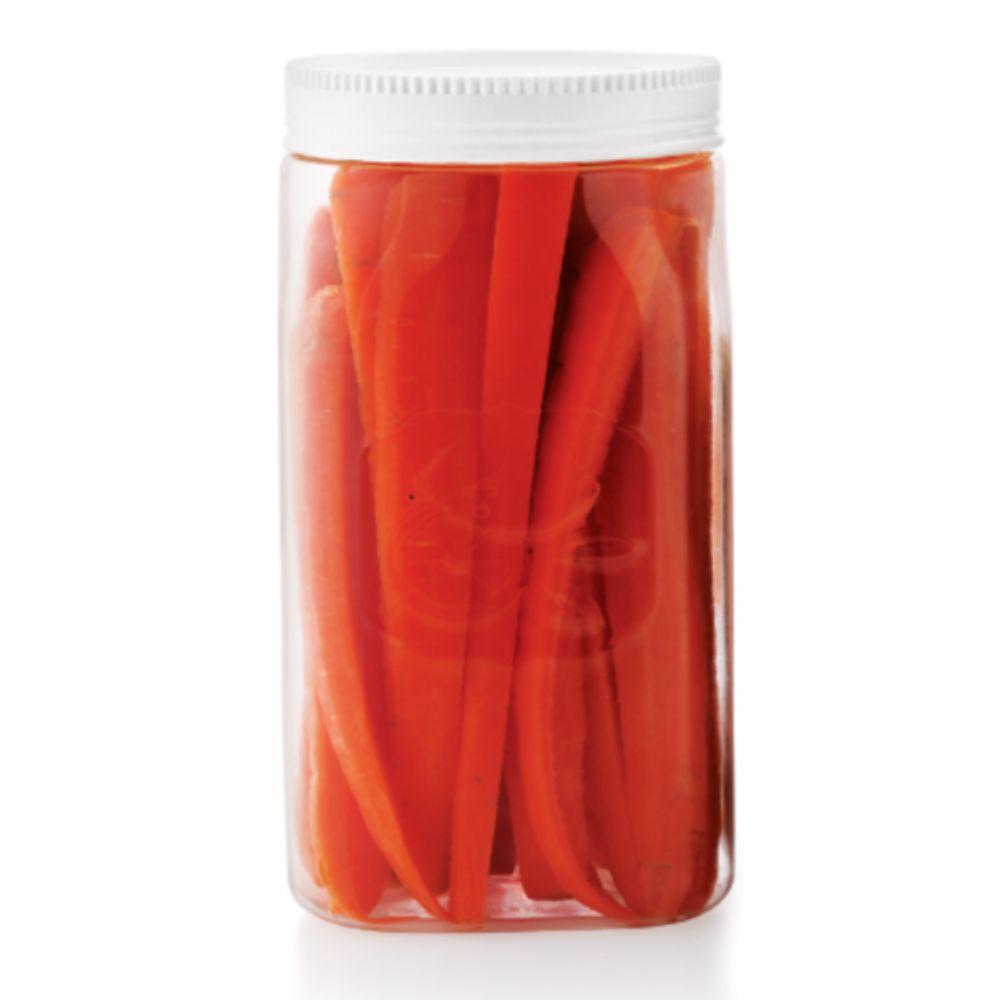 Cello Fridge Door Plastic Canister | White