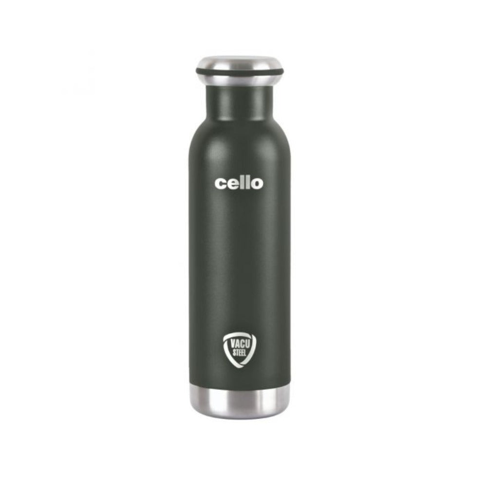 Cello Duro Mac Tuff Steel Water Bottle with Durable DTP Coating | 1 Pc