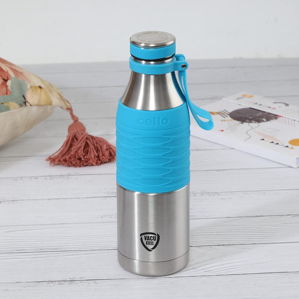 Cello Grip Max 900 ML Double Wall Stainless Steel Water Bottle | 1 Pc