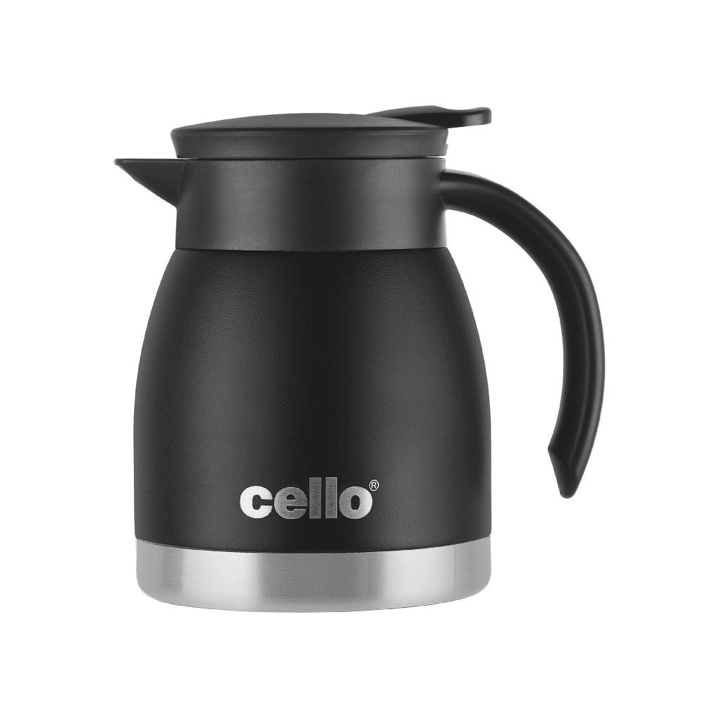 Cello Duro Pot Vacusteel Teapot with Durable DTP Coating | 1 Pc