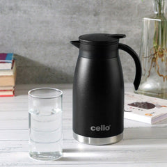 Cello Duro Pot Vacusteel Teapot with Durable DTP Coating | 1 Pc