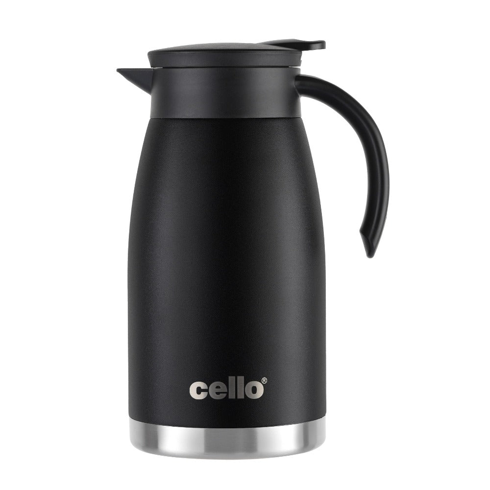 Cello Duro Pot Vacusteel Teapot with Durable DTP Coating | 1 Pc