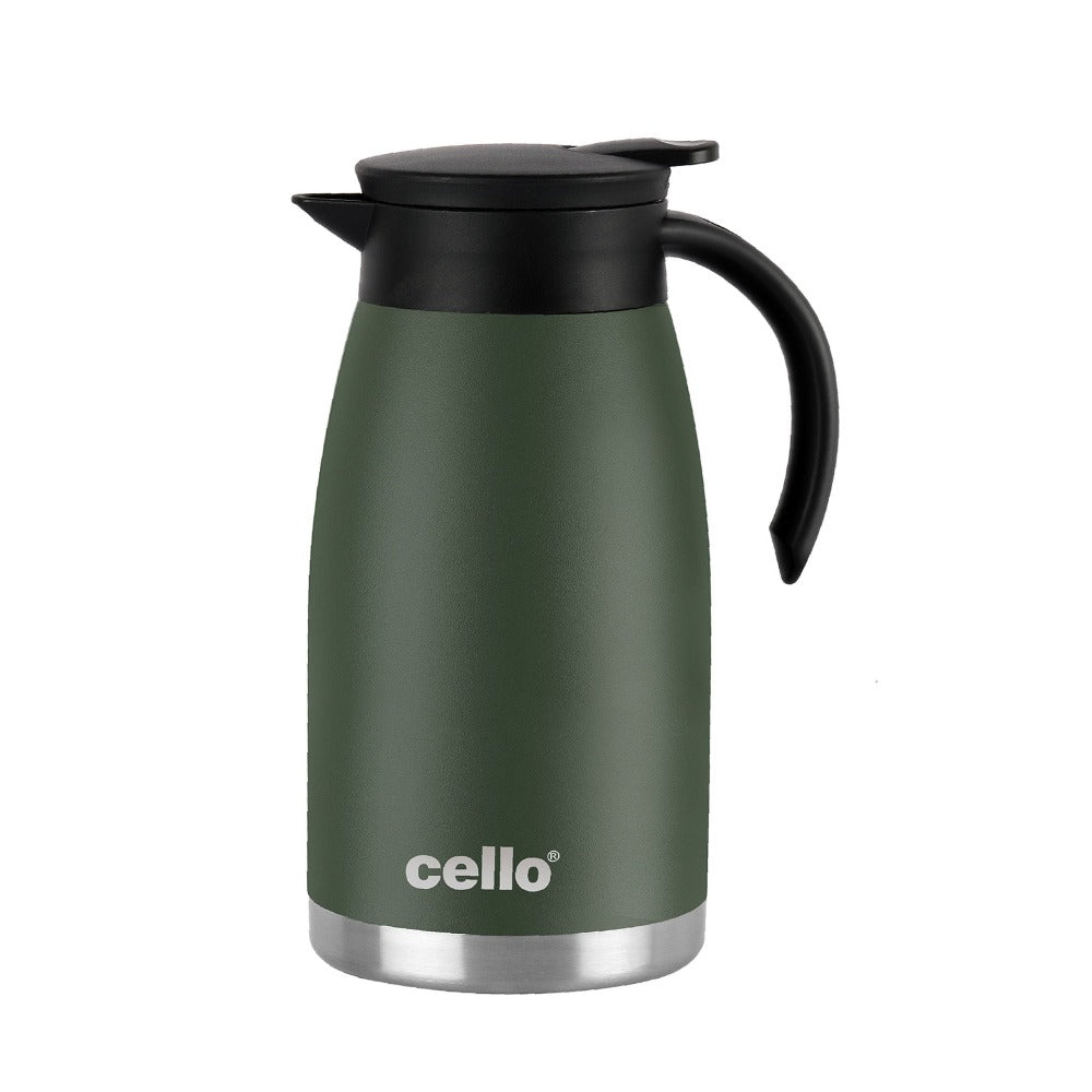 Cello Duro Pot Vacusteel Teapot with Durable DTP Coating | 1 Pc