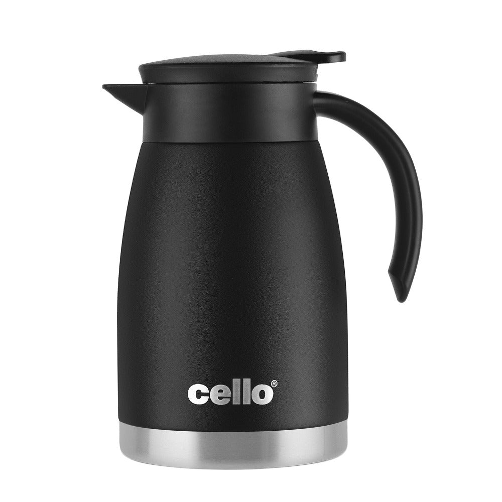 Cello Duro Pot Vacusteel Teapot with Durable DTP Coating | 1 Pc