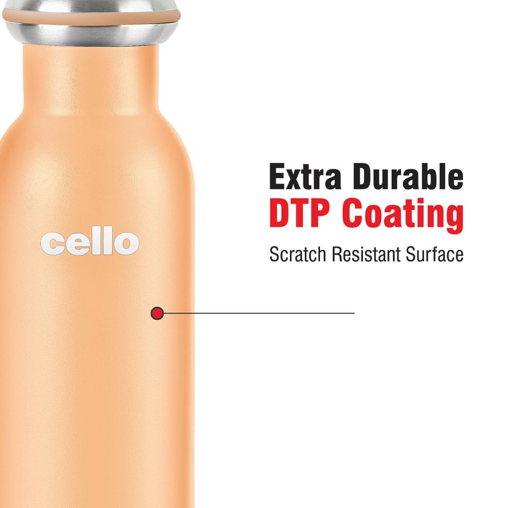 Cello Duro Sip 900 Vacuum Insulated Stainless Steel Water Bottle | 1 Pc | Capacity 760 ML