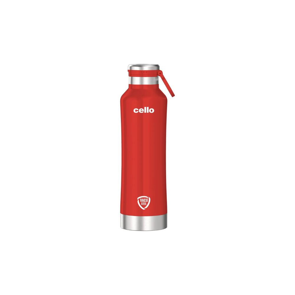 Cello Duro One Touch Vacusteel Stainless Steel Water Bottle | 1 Pc