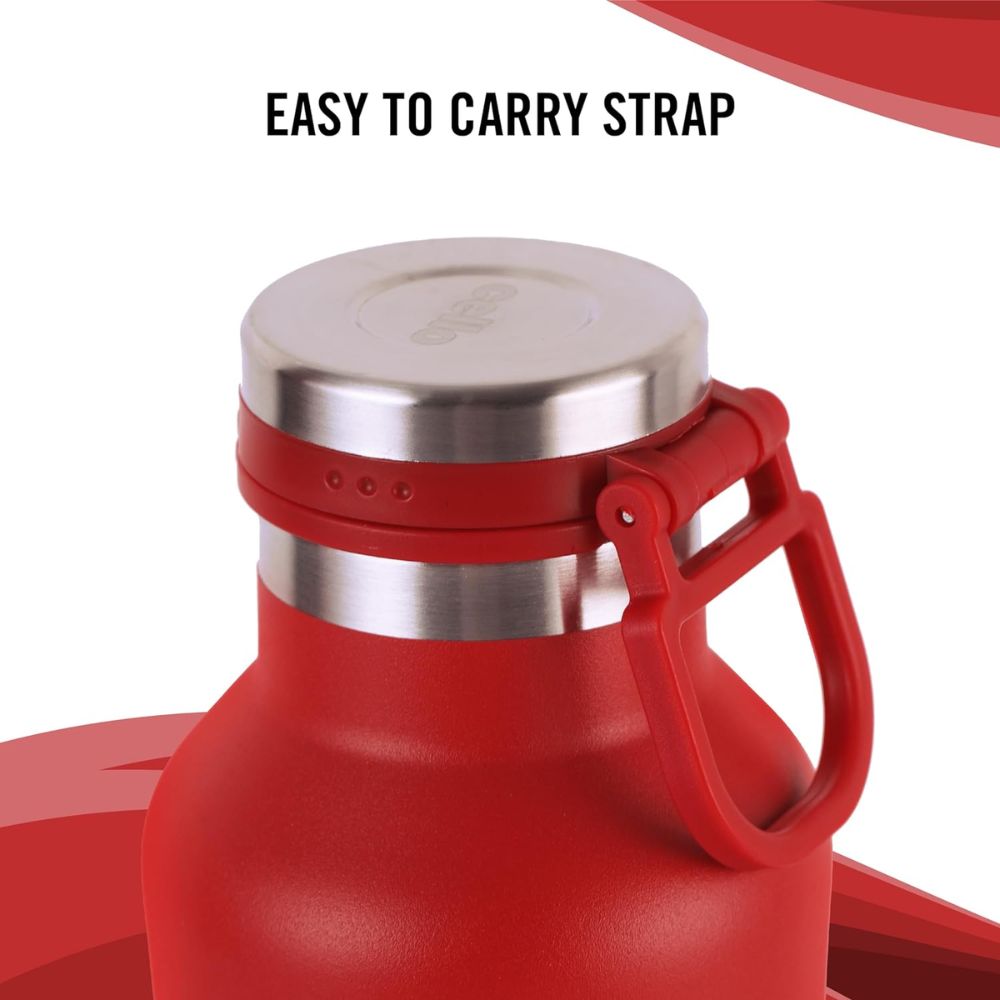 Cello Duro One Touch Vacusteel Stainless Steel Water Bottle | 1 Pc