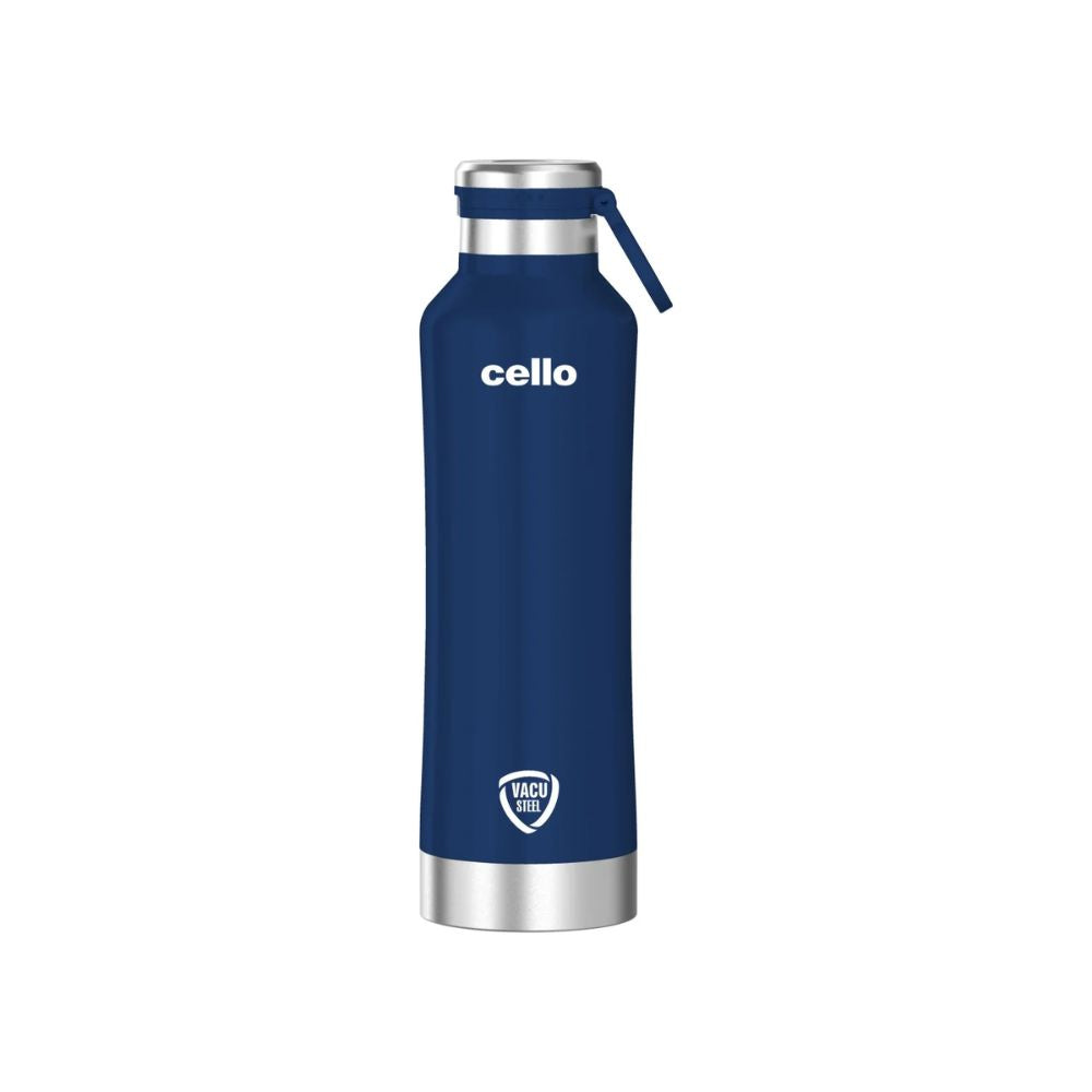 Cello Duro One Touch Vacusteel Stainless Steel Water Bottle | 1 Pc