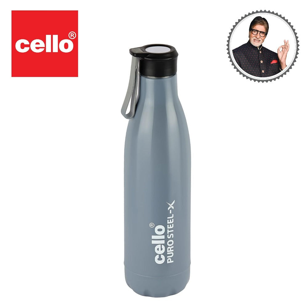 Cello Puro Steel-X Neo 900 Insulated Water Bottle | 1 Pc