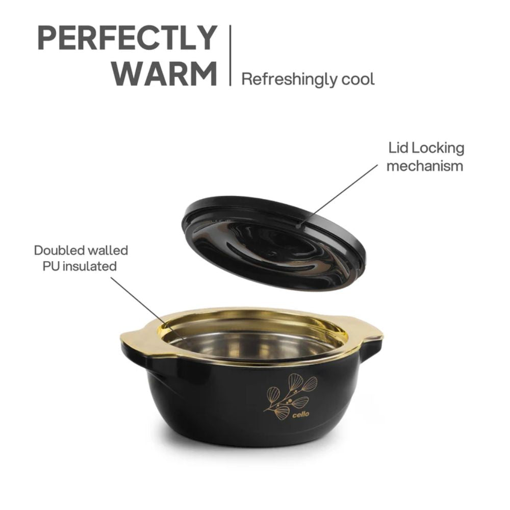Cello Radiant 1500 ML Insulated Casserole | 1 Pc
