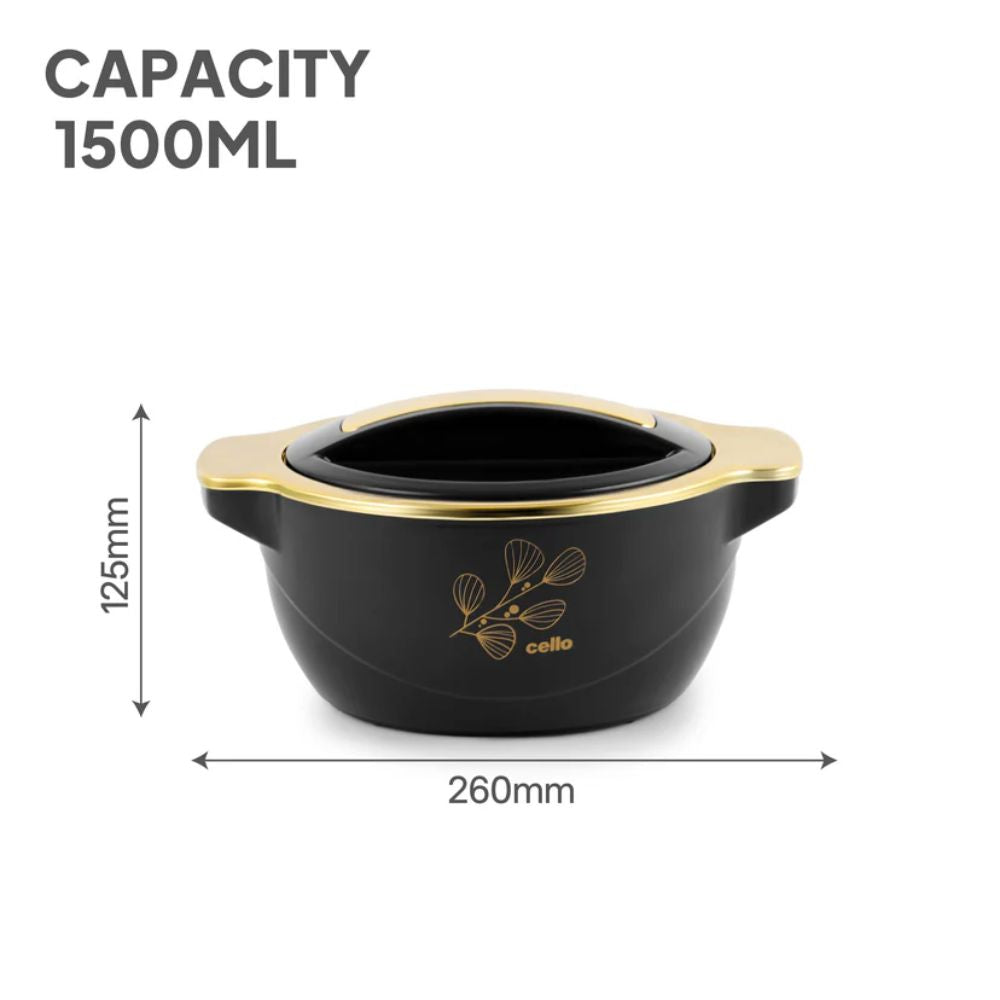 Cello Radiant 1500 ML Insulated Casserole | 1 Pc
