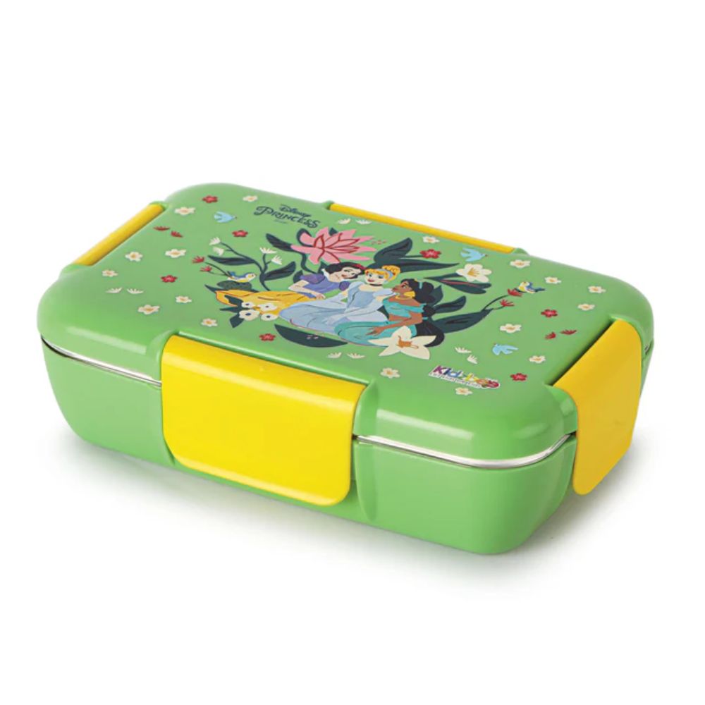 Cello Kidzbee Magnus Plastic Insulated Kids Lunch Box with Inner Steel | 3D Touch & Feel Designs Lunch Box | 1 Pc
