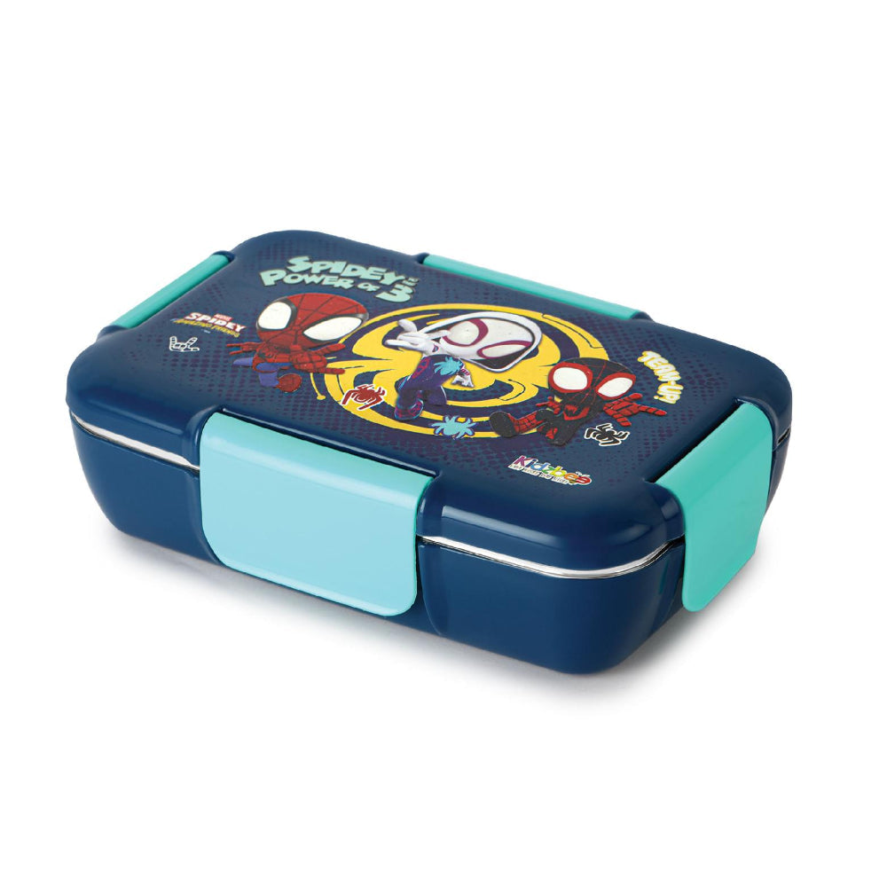 Cello Kidzbee Magnus Plastic Insulated Kids Lunch Box with Inner Steel | 3D Touch & Feel Designs Lunch Box | 1 Pc