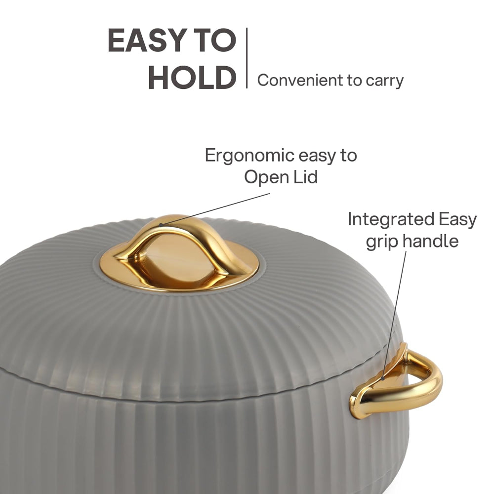 Cello Aurum Luxury Insulated Casserole Set | Set of 2 Pcs