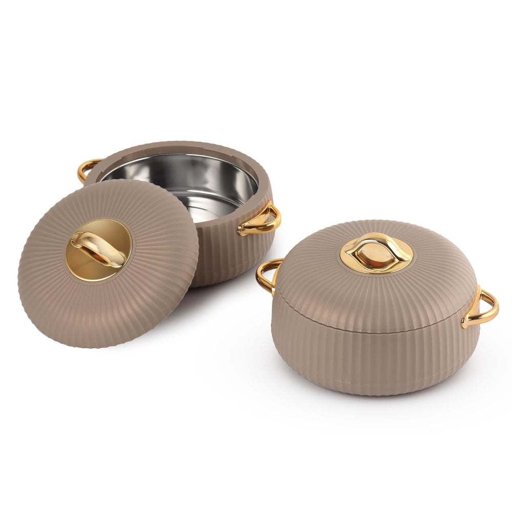 Cello Aurum Luxury Insulated Casserole Set | Set of 2 Pcs