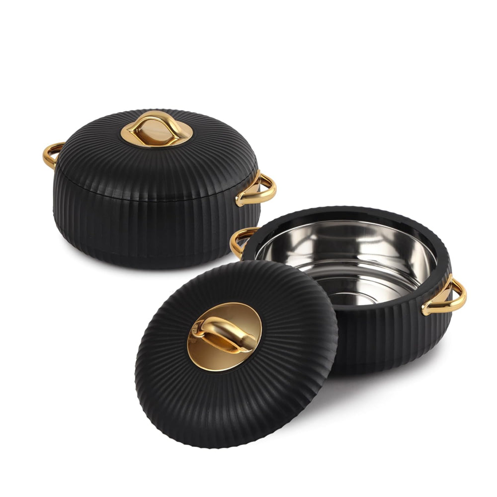 Cello Aurum Luxury Insulated Casserole Set | Set of 2 Pcs