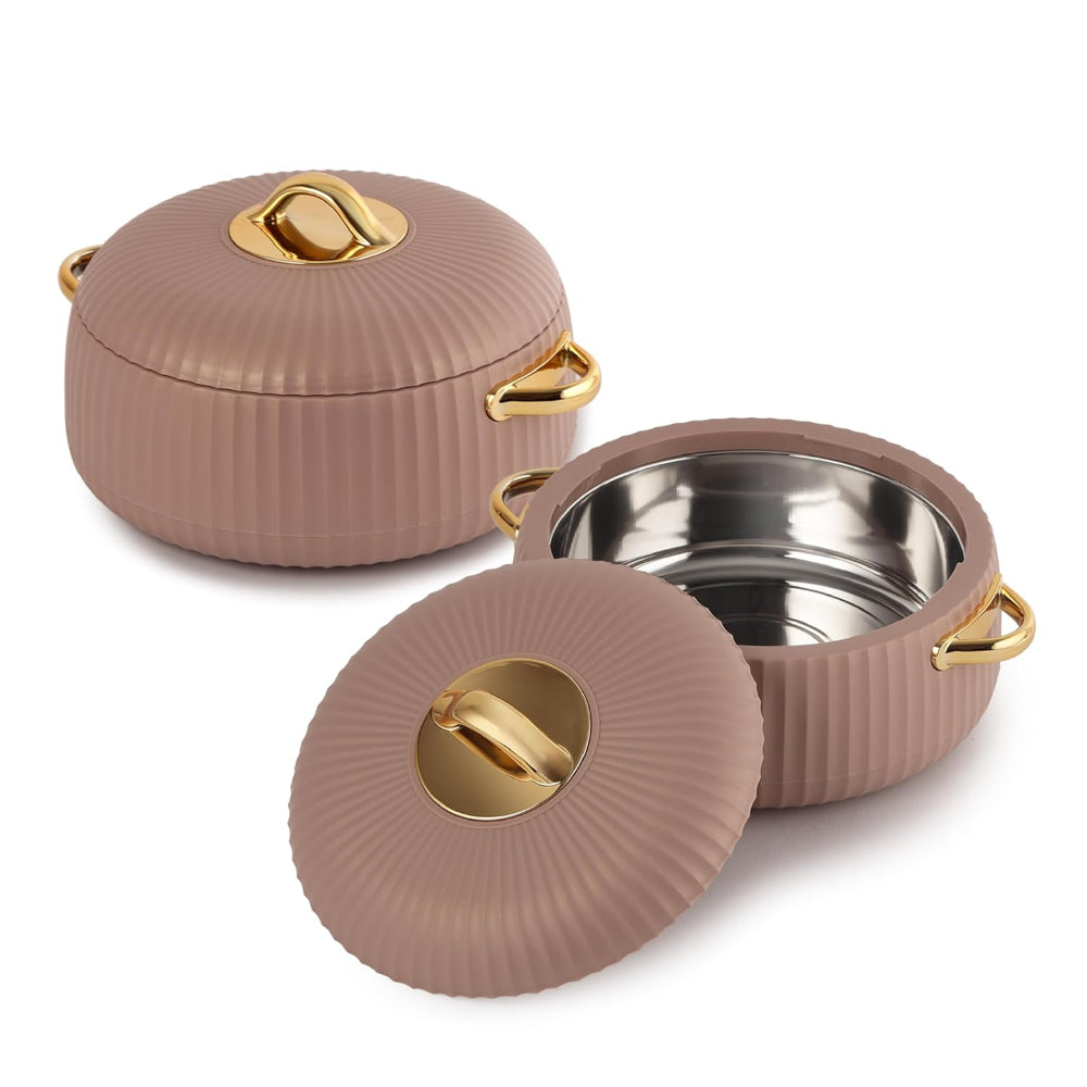 Cello Aurum Luxury Insulated Casserole Set | Set of 2 Pcs
