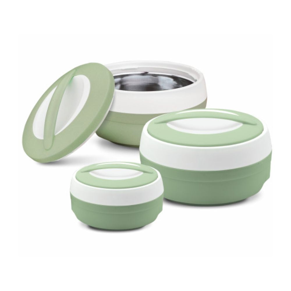 Asian Cosmos Insulated Casserole | Set of 3 Pcs