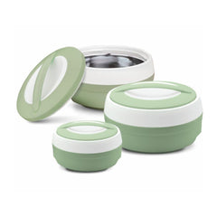 Asian Cosmos Insulated Casserole | Set of 3 Pcs