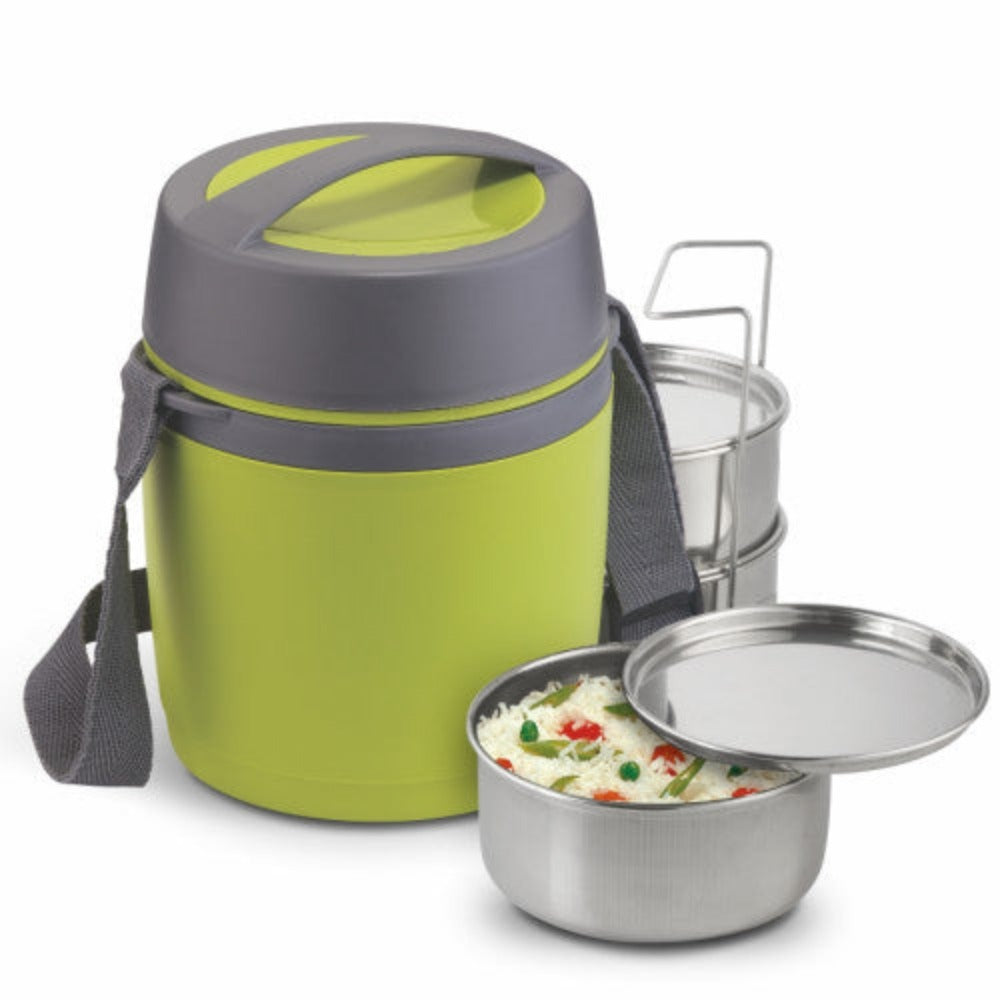 Asian Happy Meal 3 Container Insulated Lunch Box