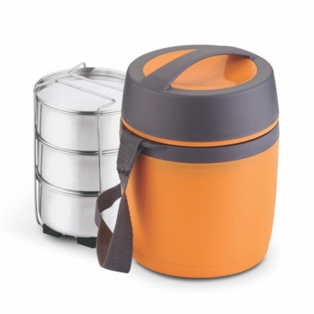 Asian Happy Meal 3 Container Insulated Lunch Box