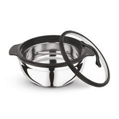 Asian Bright Star Galaxy 1200 ML Stainless Steel Insulated Casserole | 1 Pc