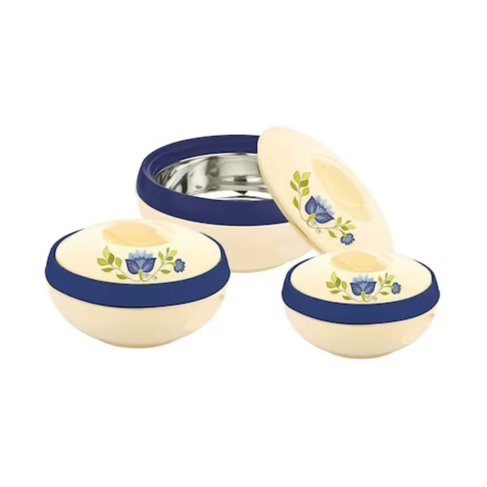 Asian Sonic Flora Thermo Casserole | Set of 3 Pcs