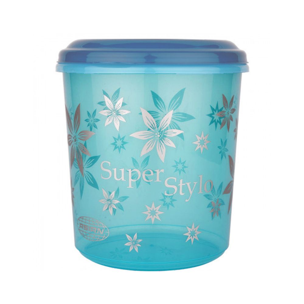 Asian Super Stylo Plastic Storage Container | Stackable | Multipurpose | Set of 3 Pcs