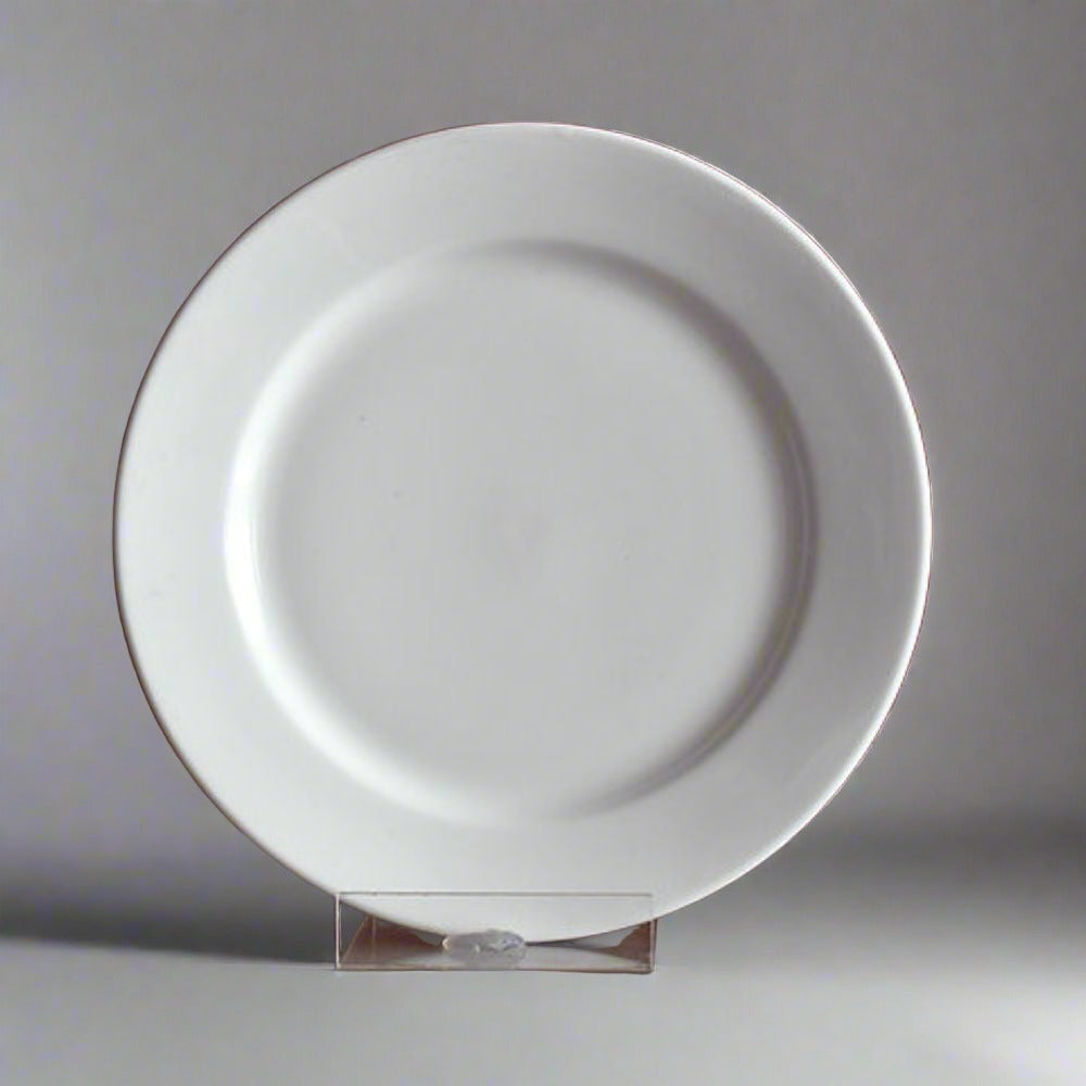 Clay Craft Ceramic Dinner Plate Georgian | White | 1 Pc