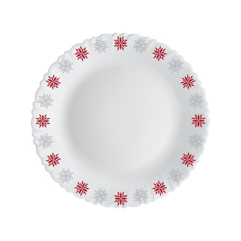 Cello Opalware Dazzle Series Round Dinner Set | Set of 12 Pcs