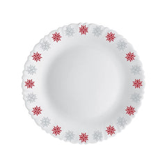 Cello Opalware Dazzle Series Round Dinner Set | Set of 12 Pcs