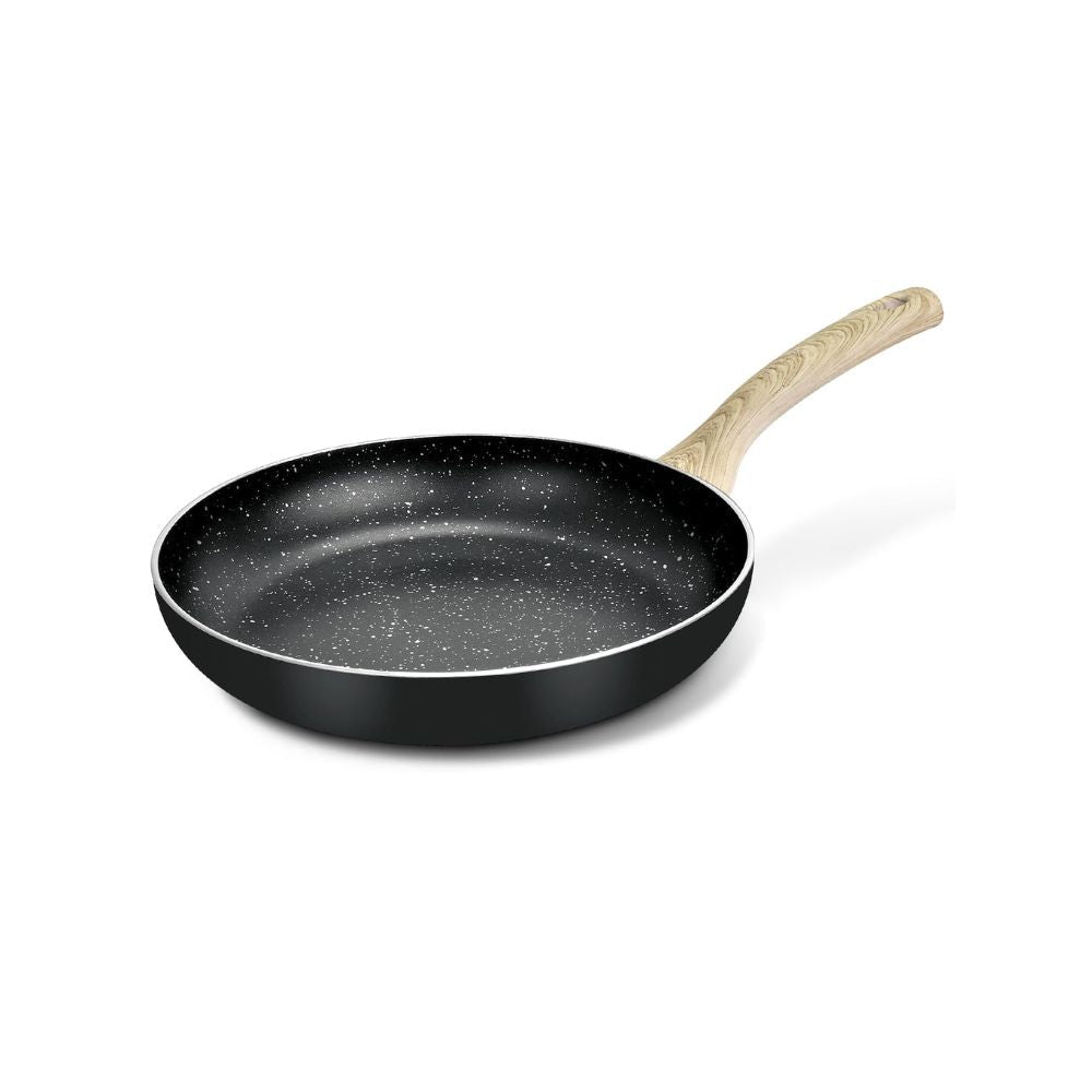 Bergner Bellini Aura 20 CM Non Stick Frypan | Gas & Induction Compatible | Black