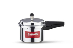 Butterfly Standard Aluminium Pressure Cooker, 3 Litre