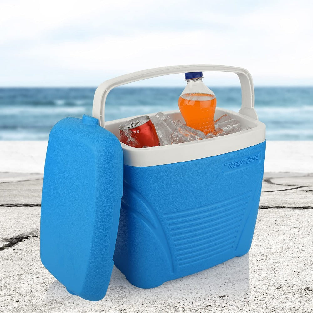 Asian Thermo Wagon Star 8 Litre Insulated Chiller Ice Box| Travel Party Bar Ice Cubes | Cold Drinks | Medical Purpose