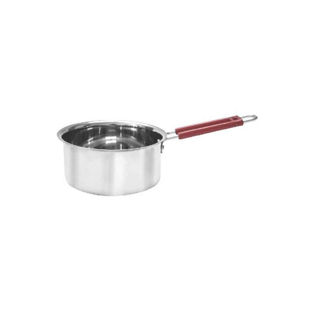 Bengani Stainless Steel 20 Gauge Induction Bottom Saucepan | Silver