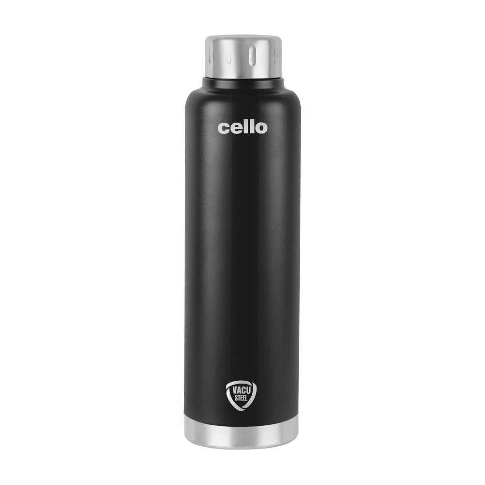 Cello Duro Top Tuff Steel Water Bottle with Durable DTP Coating | 1 Pc