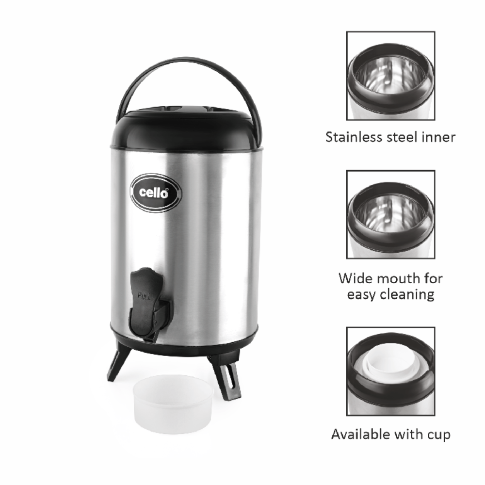 Cello Jaguar Stainless Steel Water Jug