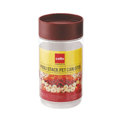 Cello Modustack Plastic Canister | 1 Pc & Set of 2 Pcs
