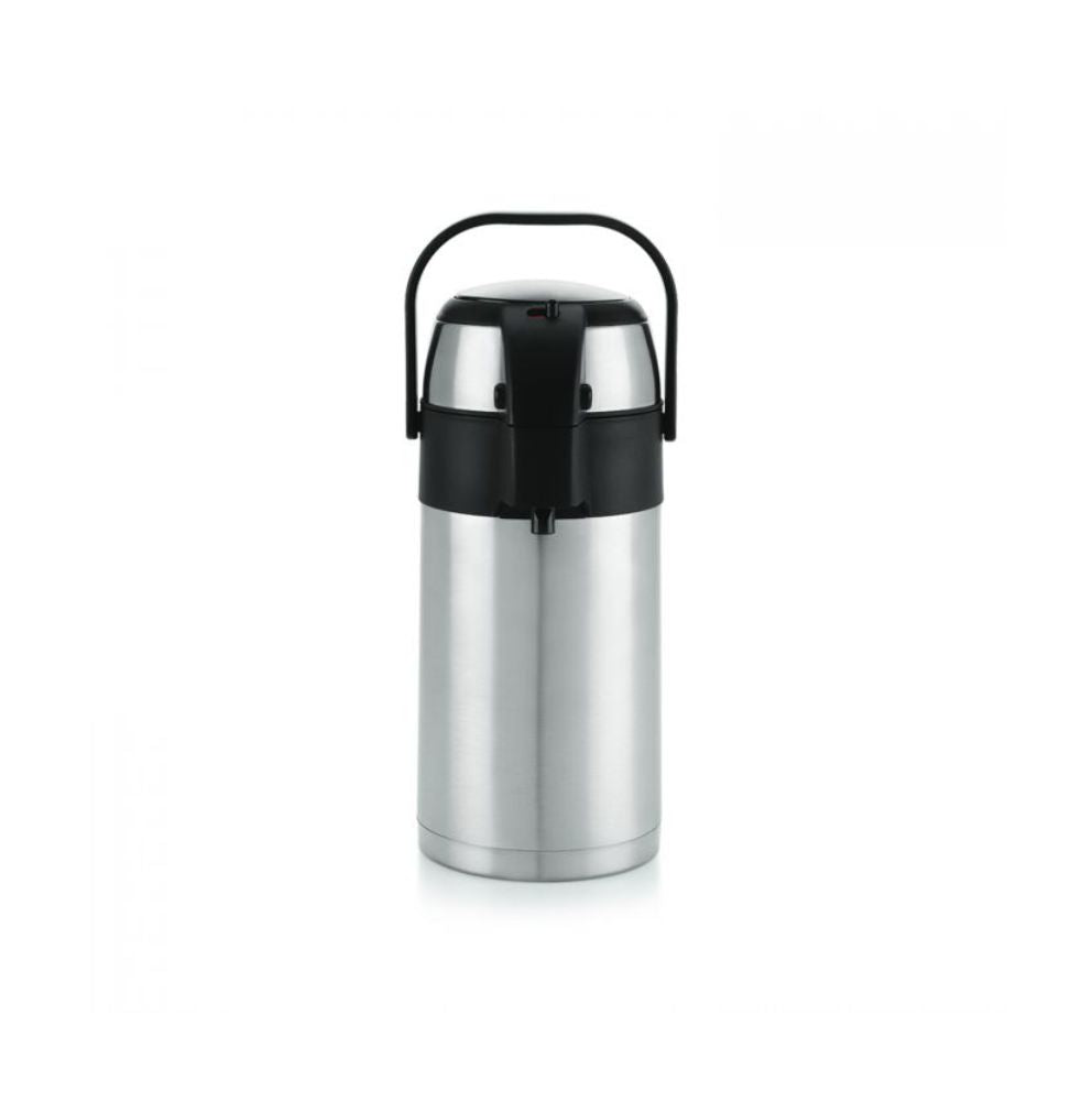 Cello S-VAC Vacuum Insulated Beverage Dispenser | Hot- Cold |Silver