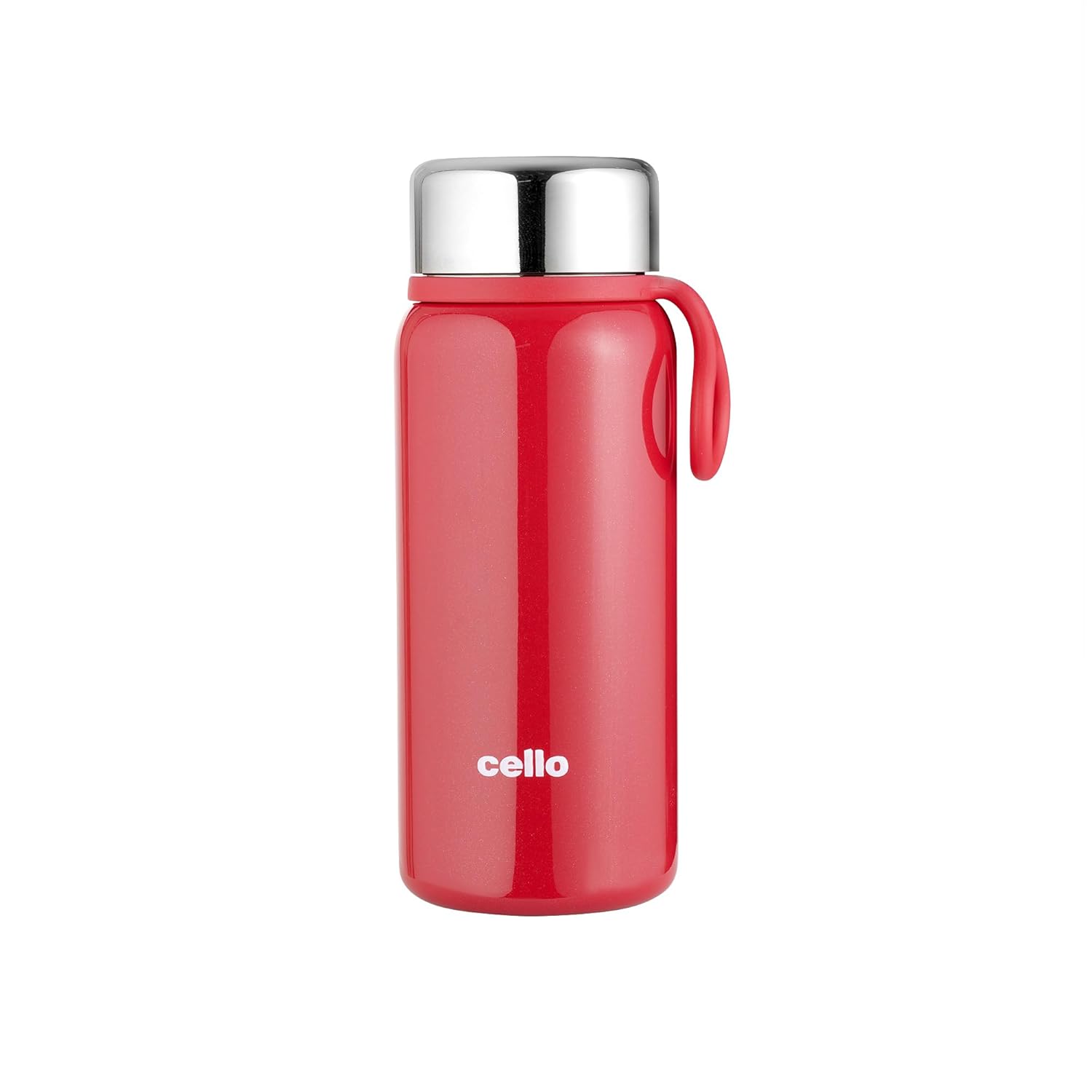 Cello Glitz Thermosteel Flask, 300 ML | 24 Hours Hot and Cold Stainless Steel Bottle | Flask for Tea Coffee | Ideal for Office, Gym, Home, Kitchen, Hiking, Travel Bottle