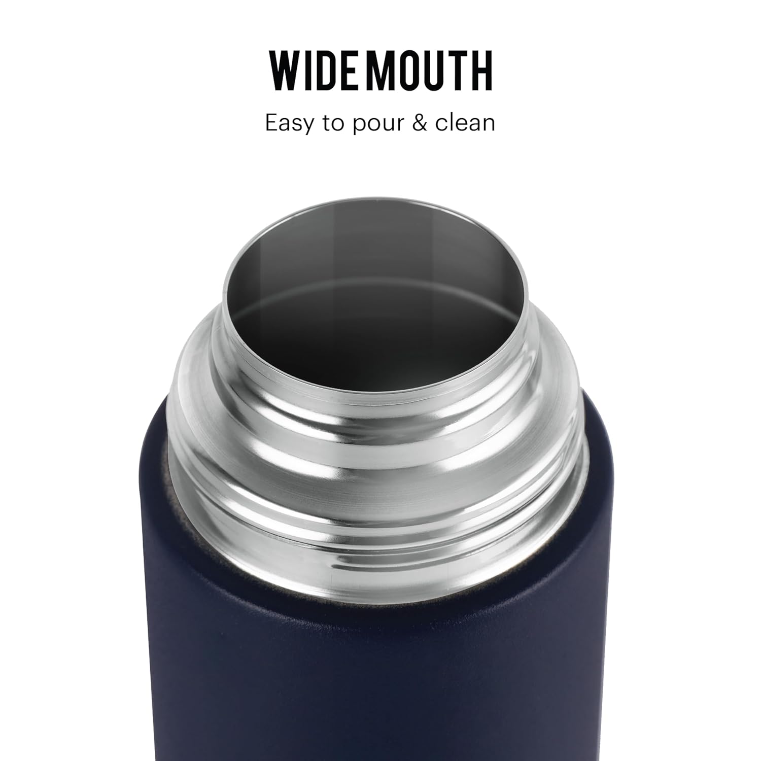 Cello H2O Matt 1000 ML Stainless Steel Bottle | 1 Pc