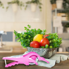 2 in 1 Vegetable & Fruit Cutter & Peeler | Pink