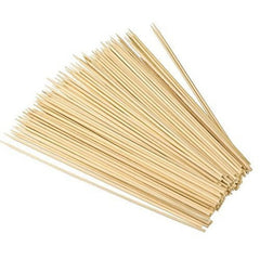 Bamboo Wood Skewer BBQ Sticks | 100% Premium Natural Bamboo