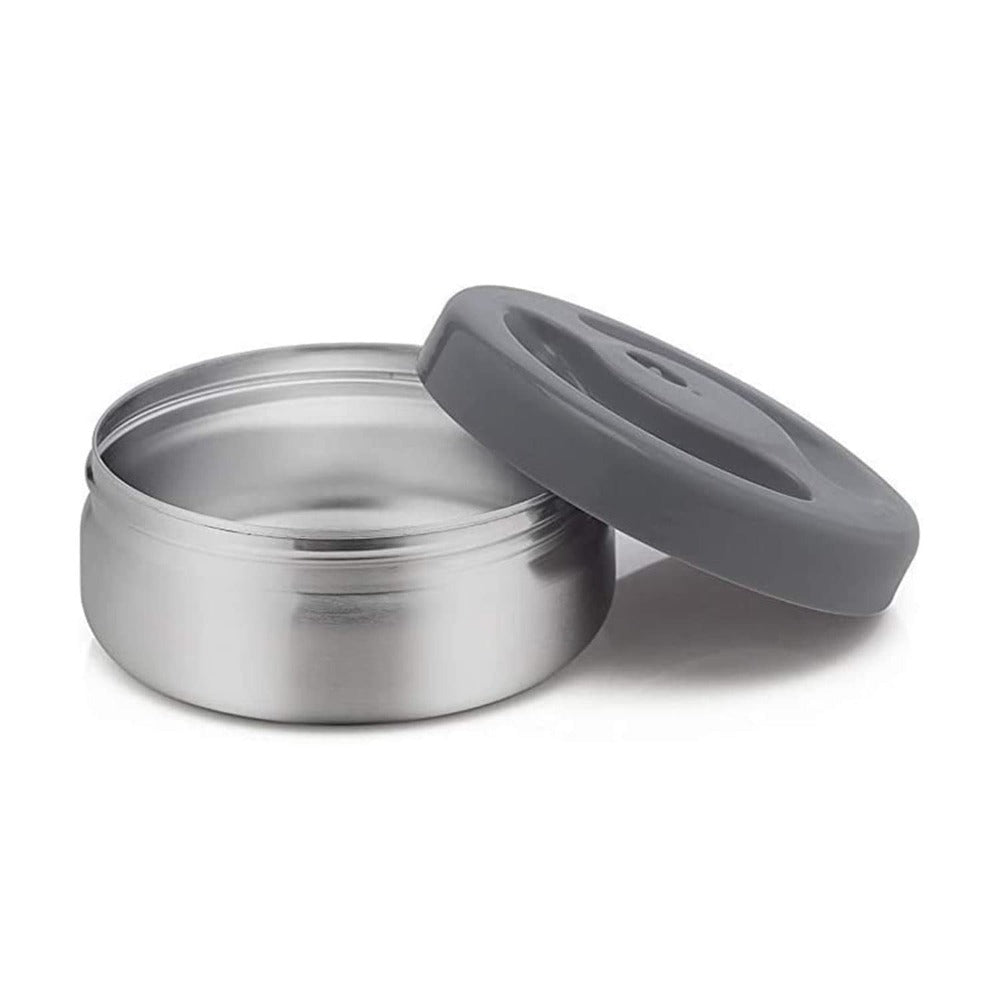 Borosil Hot n Fresh Stainless Steel Insulated Lunchbox | Grey