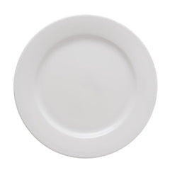 Clay Craft Ceramic Basic Quarter Plate Georgian | White | Set of 4 Pcs