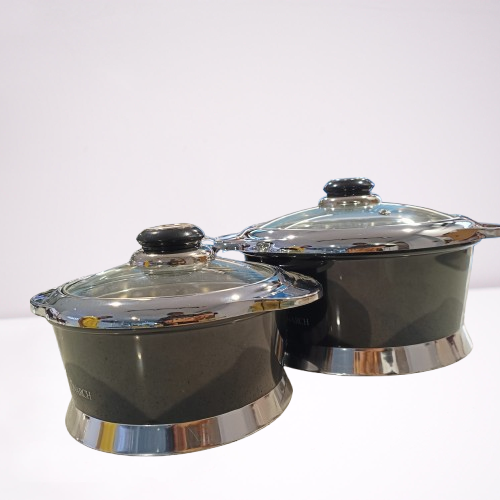 Cello Insulated Hotpot Monarch 3pcs Set | Black| Maroon|