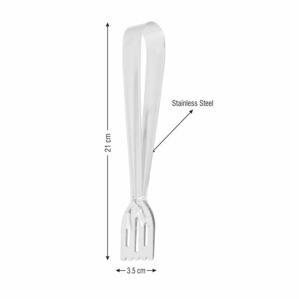Classy Touch Kitchen Tongs Stainless Steel