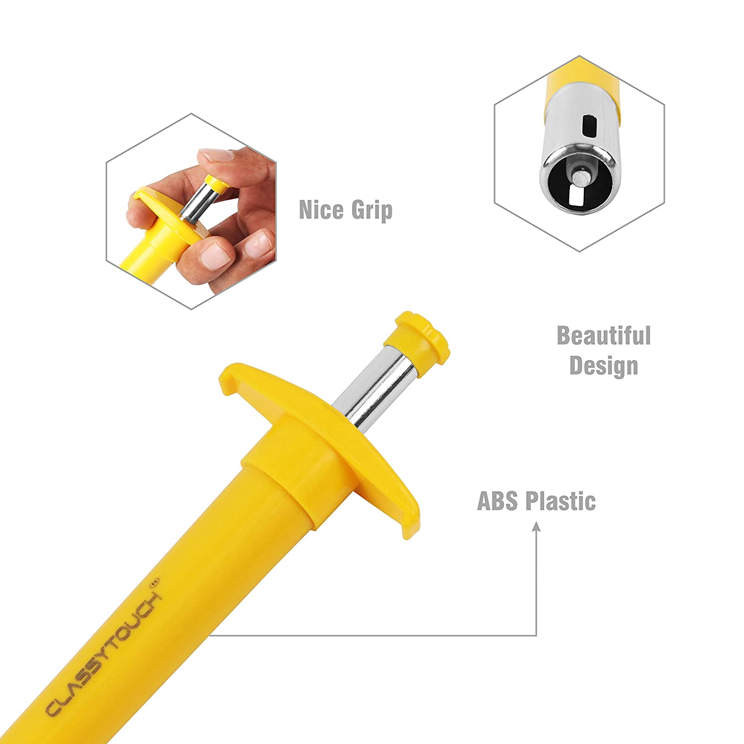 Classy Touch ABS Plastic Gas Lighter